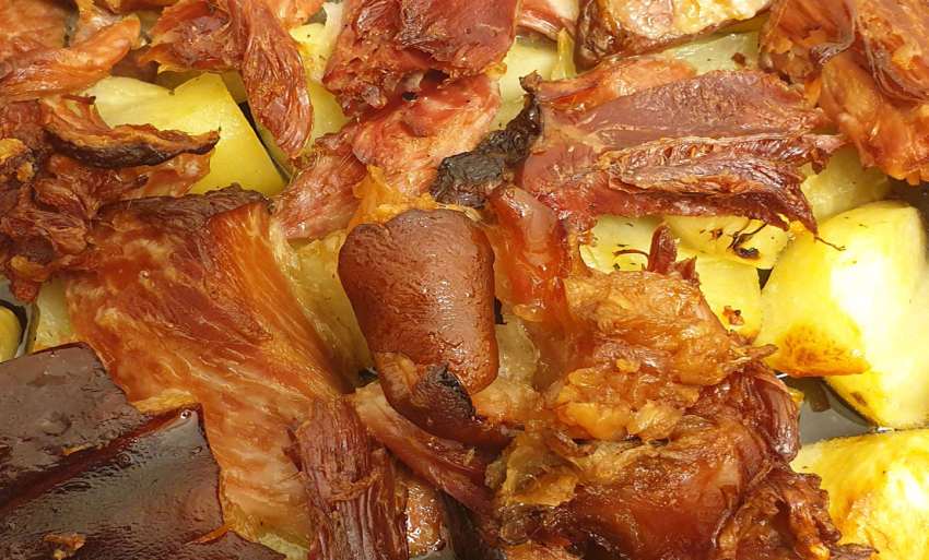 Csülök pékné módra recept